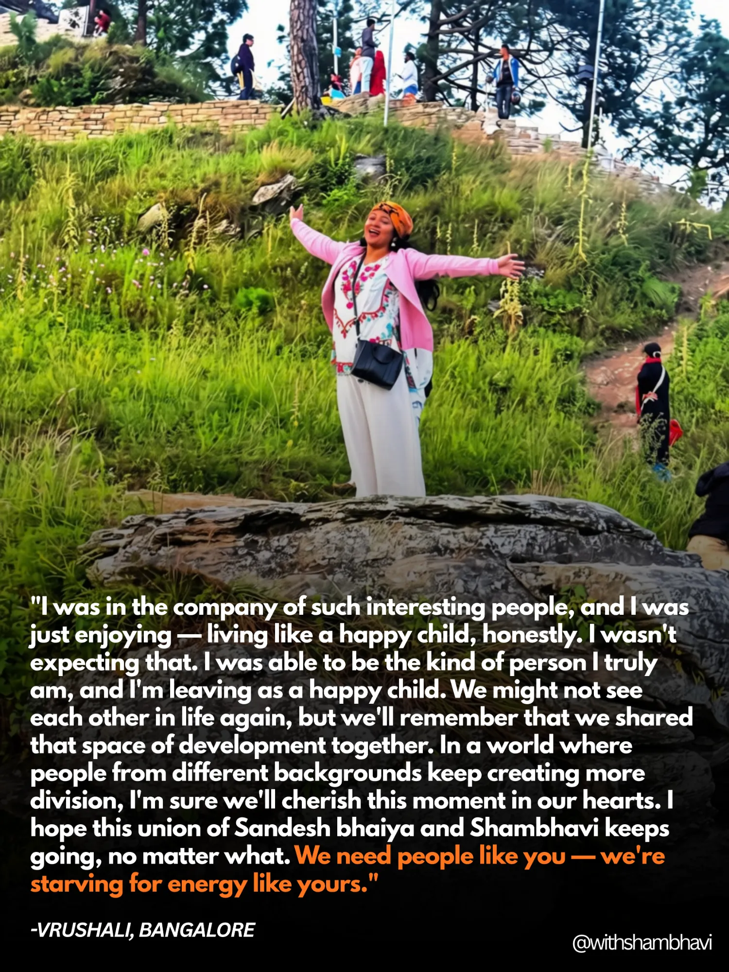 Testimonial from Vrushali, Bangalore
